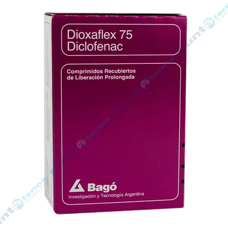 Dioxaflex 75 mg - Caja de 15 comprimidos