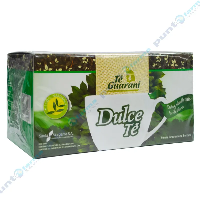 Dulce Té de Té Guaraní - Cont. 25 saquitos.