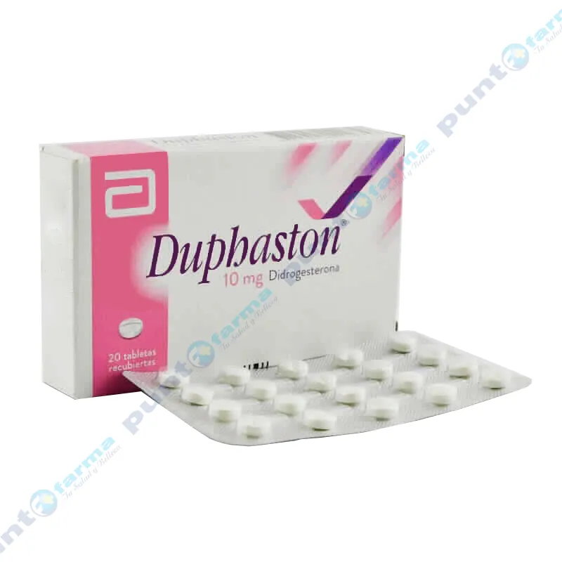 Duphaston 10mg - Caja de 20 tabletas recubiertas
