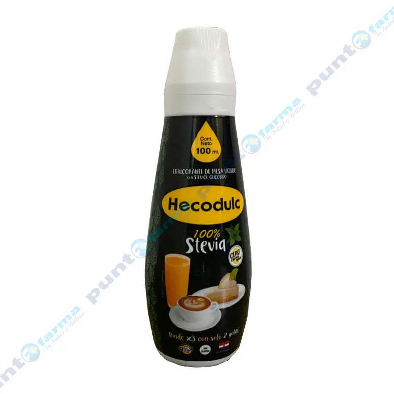 Edulcorante Hecodul Stevia Ka'a He'ê - Cont.100 mL