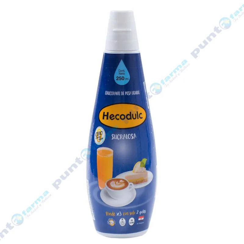 Edulcorante Hecodulc Sucralosa - Cont.250 mL