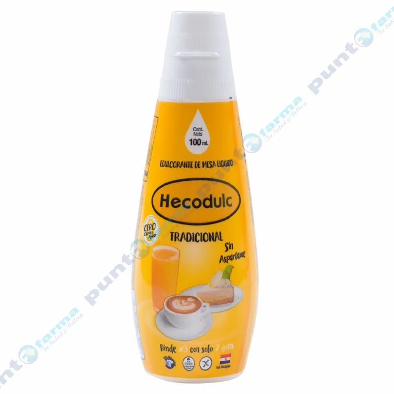 Edulcorante Hecodulc Tradicional - Cont.100 mL