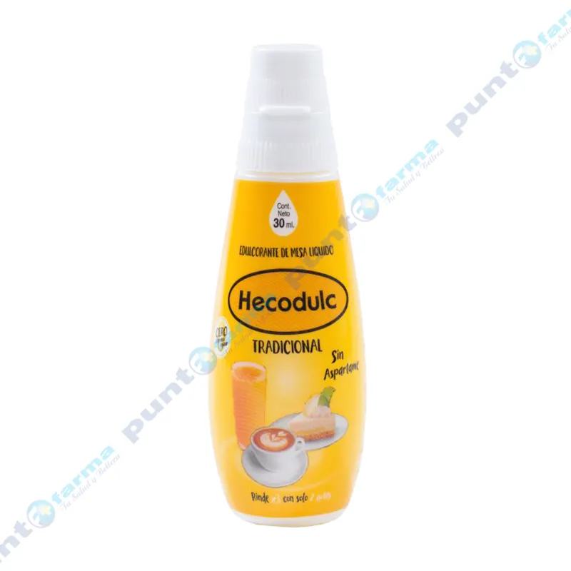 Edulcorante de Mesa Tradicional Hecodulc - Cont.30 mL