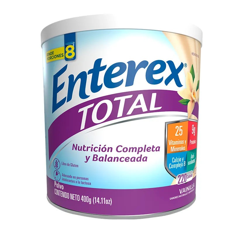 Enterex Total Vainilla - Cont. 400 gr