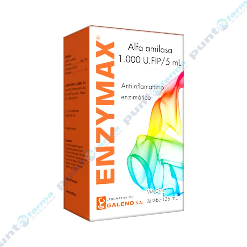 Enzymax Alfa Amilasa U.FIP/5mL - 125 mL