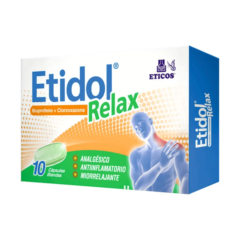 Etidol Relax - Caja de 10 Capsulas blandas