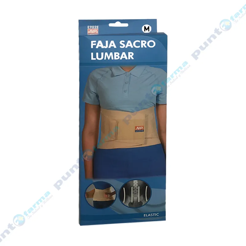 Faja Elastica Sacro Lumbar E902E Talle M