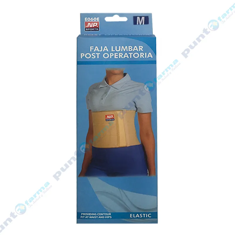Faja Lumbar Post Operatoria E060E Talle M