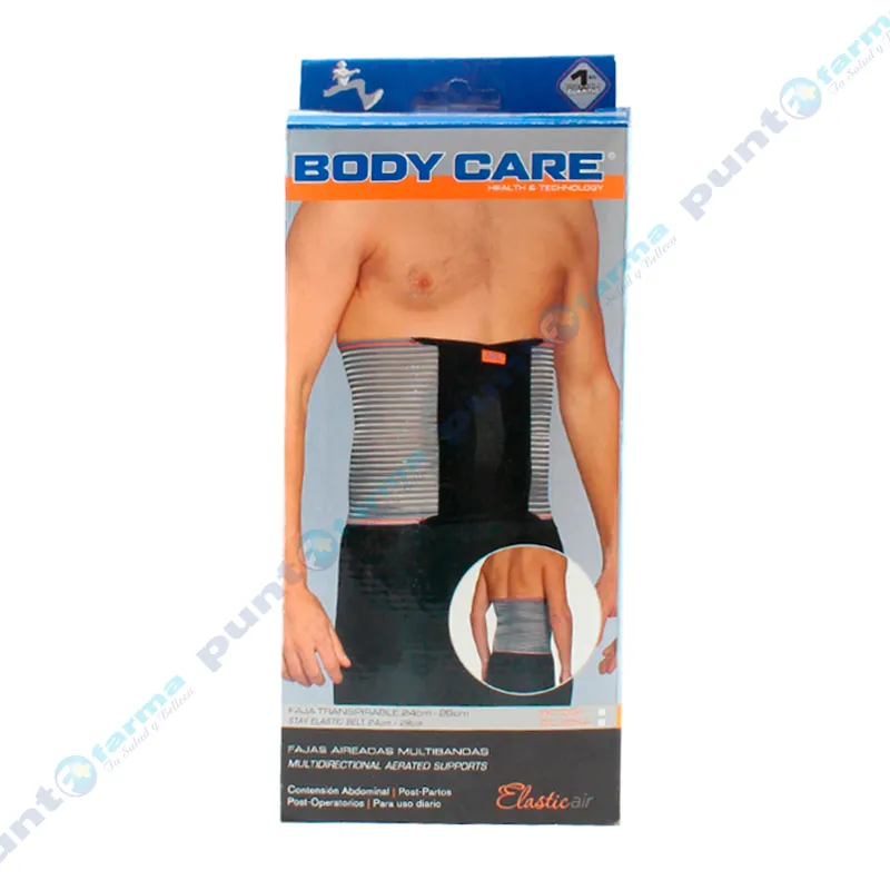 Faja Transpirable 28 cm BC1354A Tamaño M Body Care