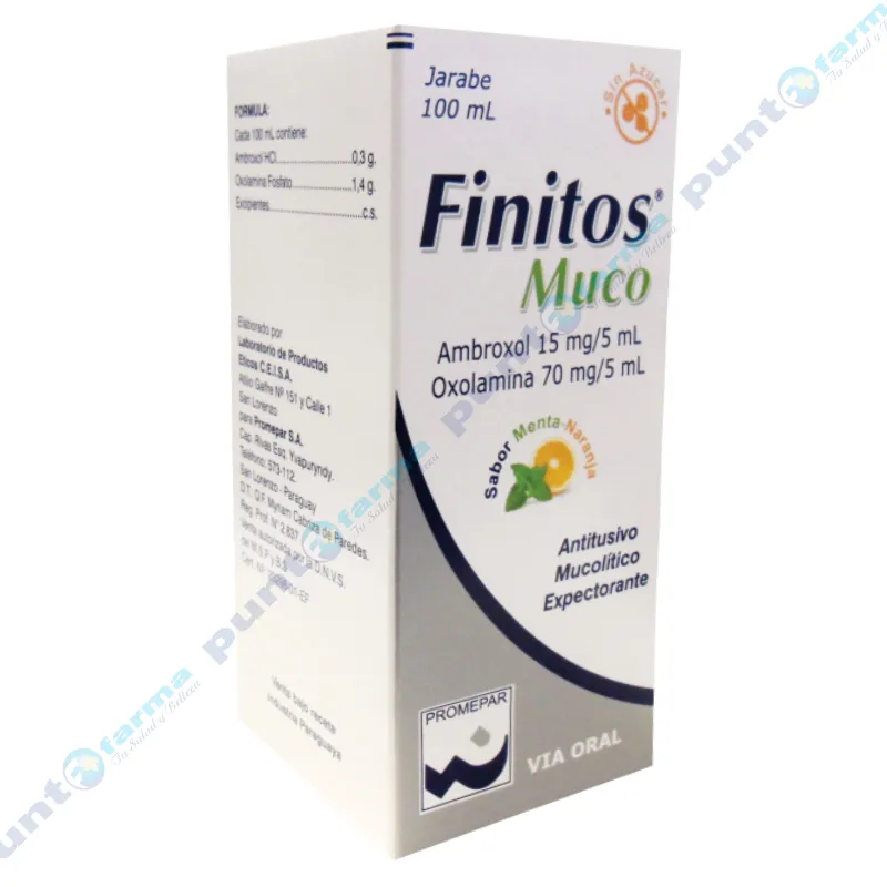 Finitos Muco - Jarabe de 100 mL