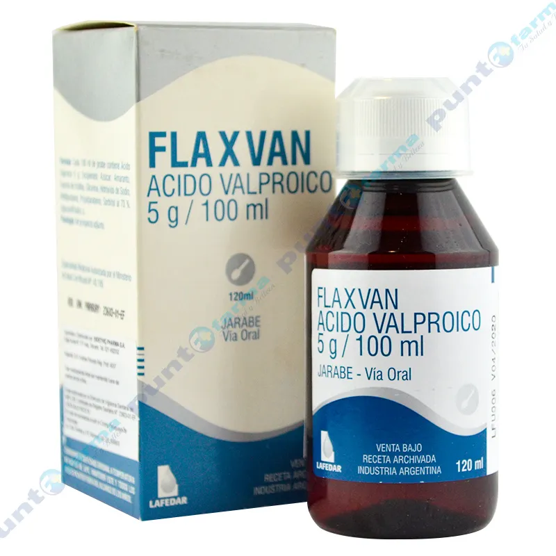 Flaxvan Acido Valproico 5g/100ml - 120 mL.
