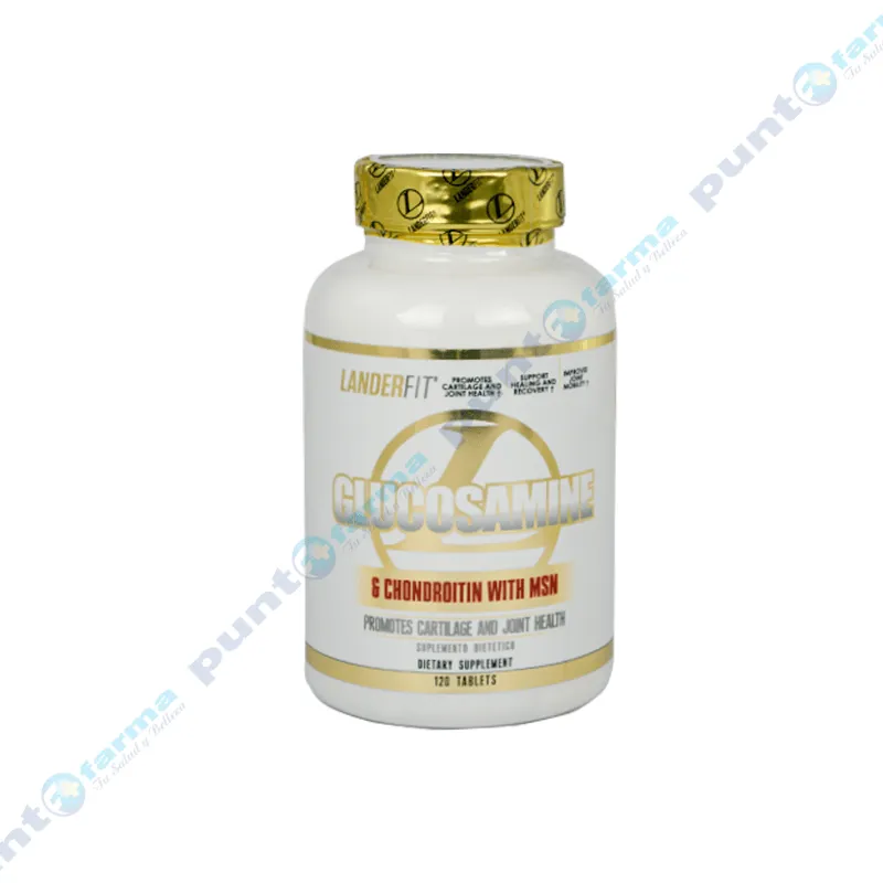 Glucosamina LanderFit - Cont.120 tabletas.