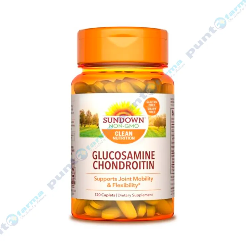 Glucosamine Chondroitin Sundown Naturals - Cont. 120 cápsulas