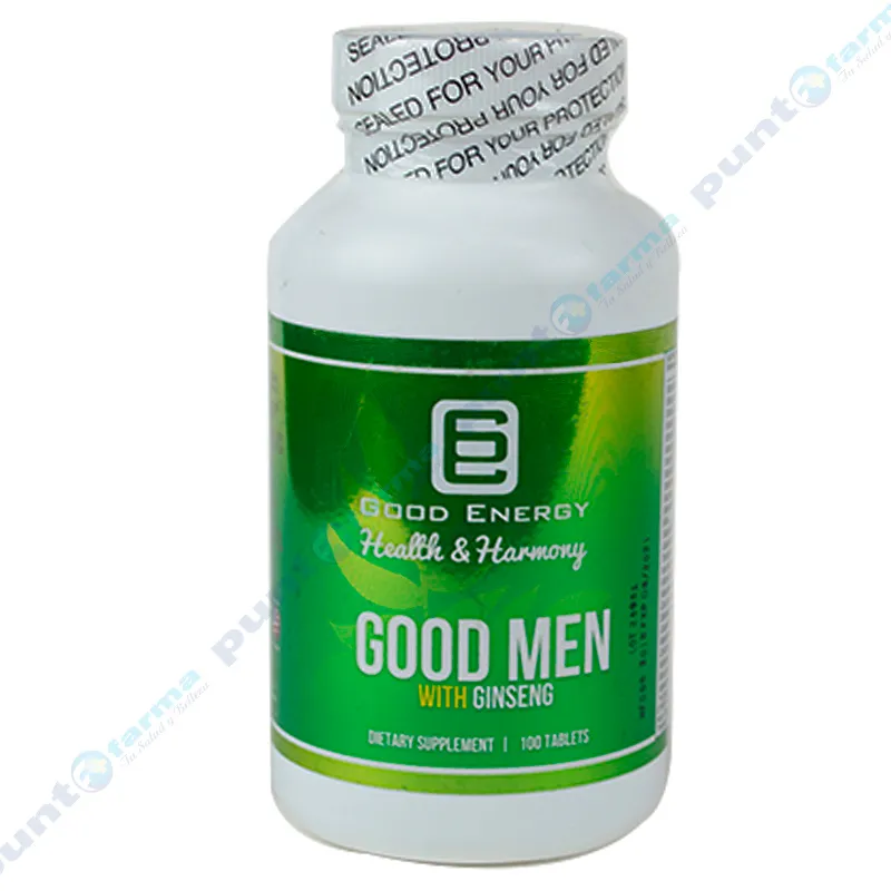 Good Men With Ginseng Good Energy - Cont.100 tabletas