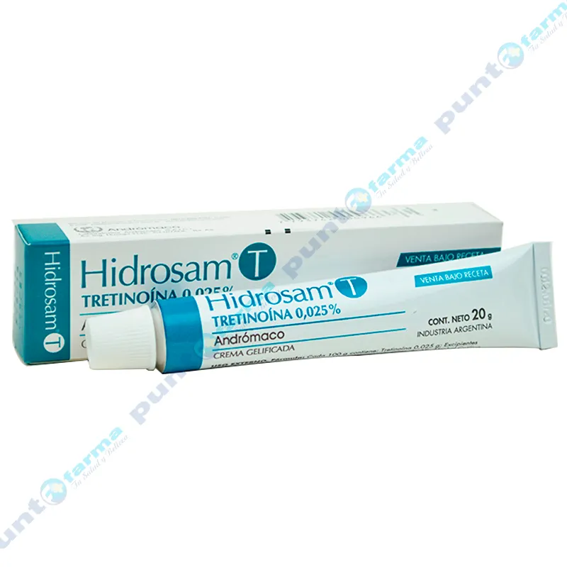 Hidrosam Tretinoina 0,025 % - Cont. Neto 20 gr