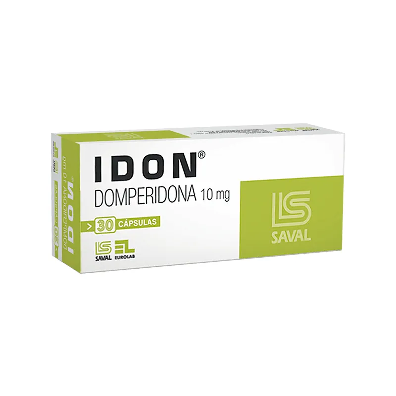 Idon Domperidona 10mg - Caja de 30 cápsulas