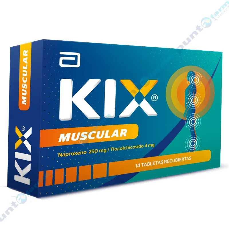 Kix Muscular - Caja de 14 tabletas recubiertas