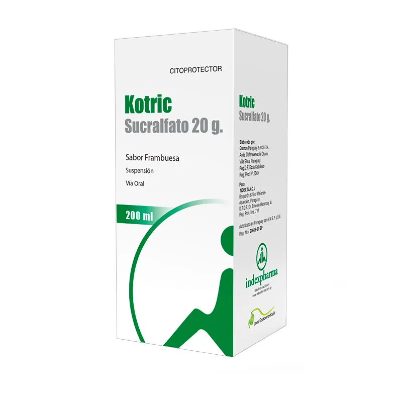 Kotric Sucralfato 20g - Contenido de 200 mL