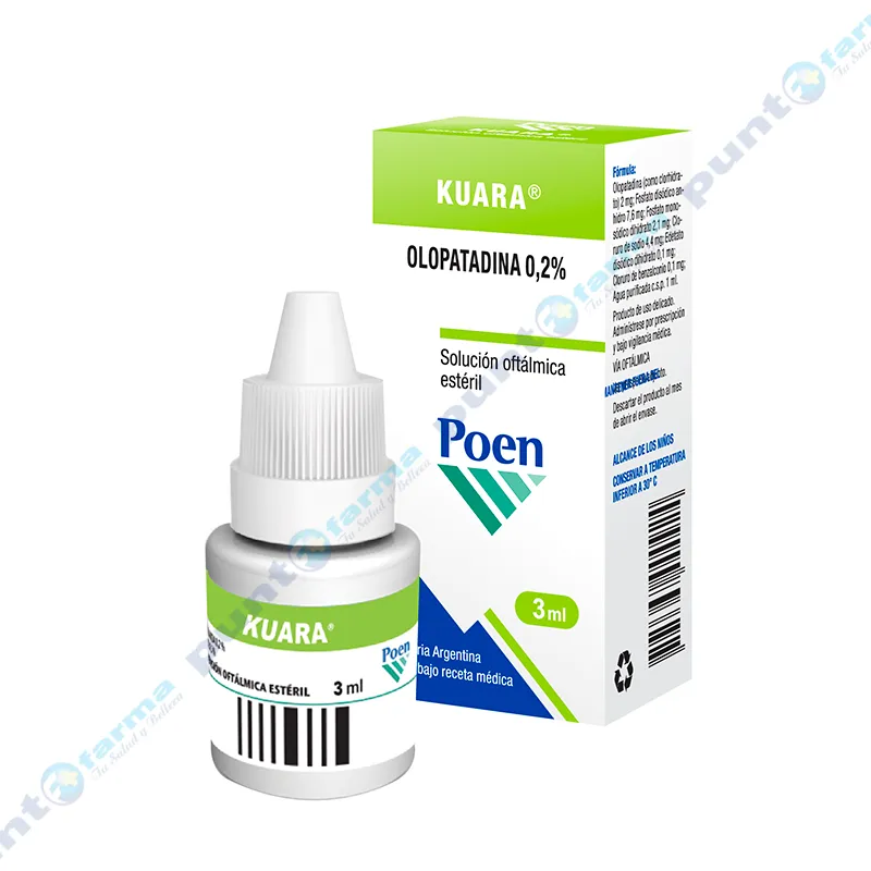 Kuara Solucion Oftalmica 2 mg/ml - 3mL