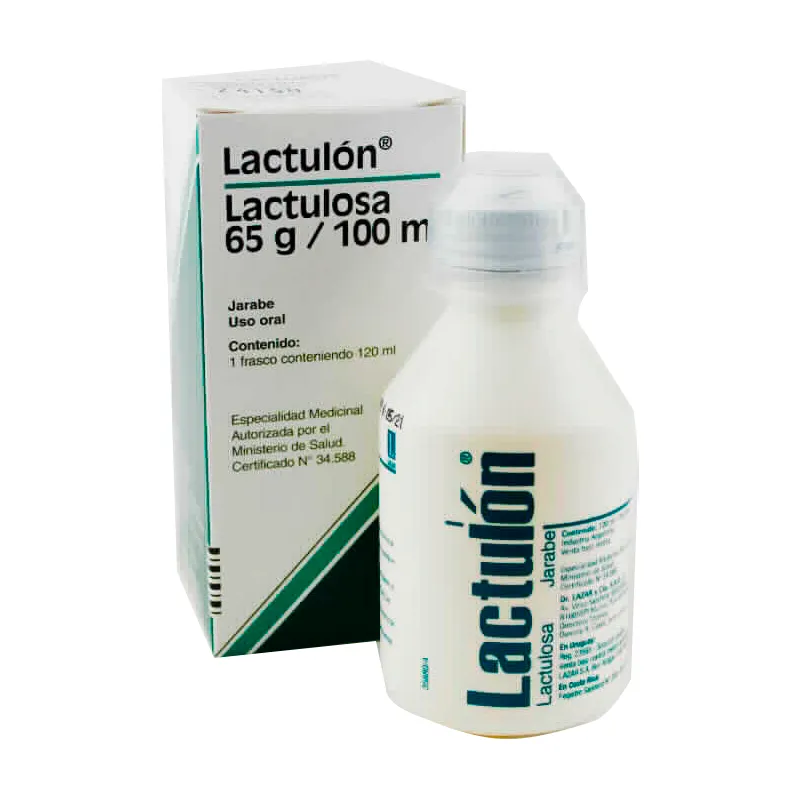 Lactulón Lactulosa 65g/100ml - Contenido de 120 ml Jarabe
