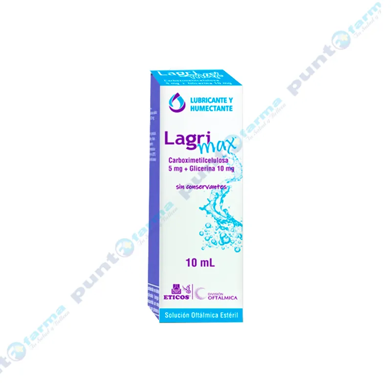 Lagrimax Solución Oftálmica - Frasco x 10 mL