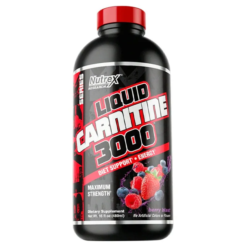 Liquid Carnitine 3000 Berry Blast Nutrex - Cont.480 mL