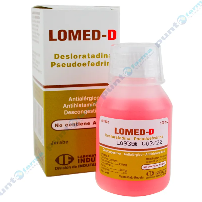 Lomed-D - Cont. 100 ml