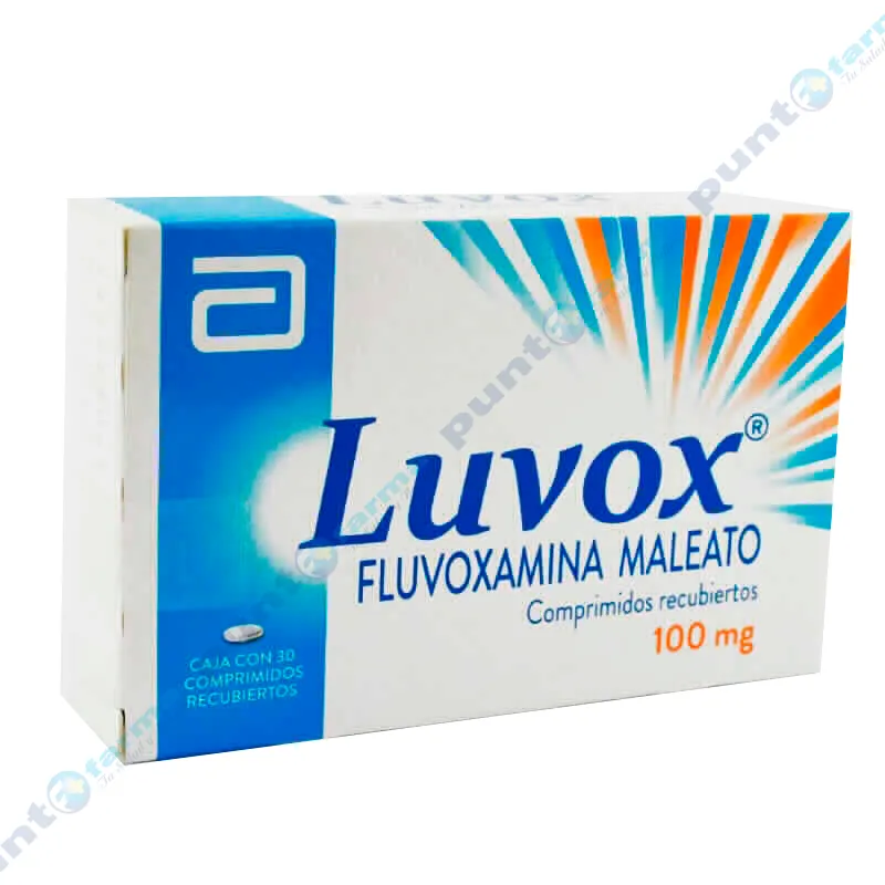 Luvox Fluvoxamina Maleato 100 mg - Cont. 30 comprimidos recubiertos