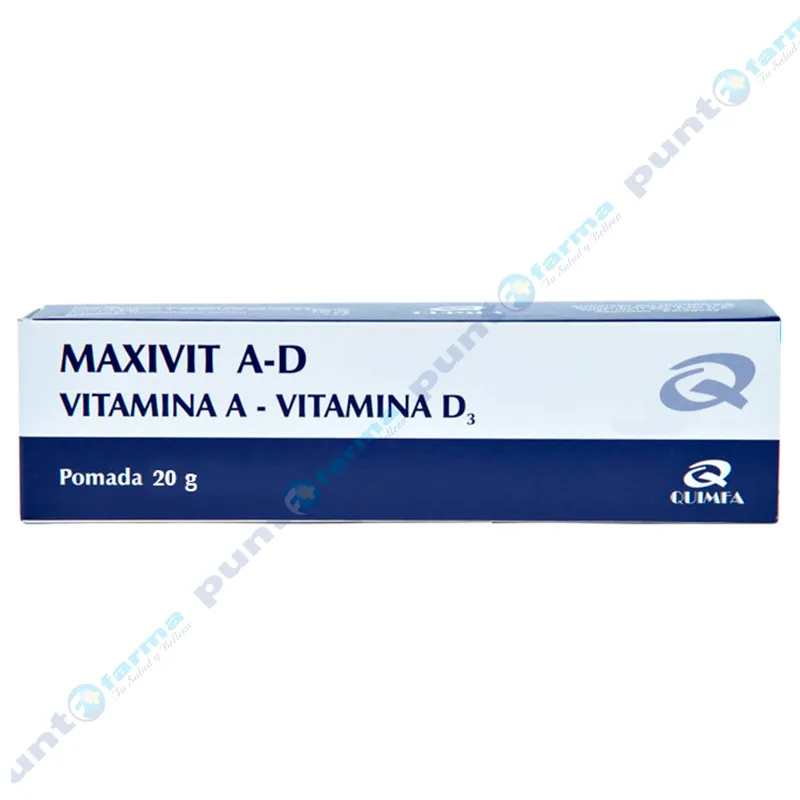 Maxivit A-D Vitamina A Vitamina D Pomada - 20 gr