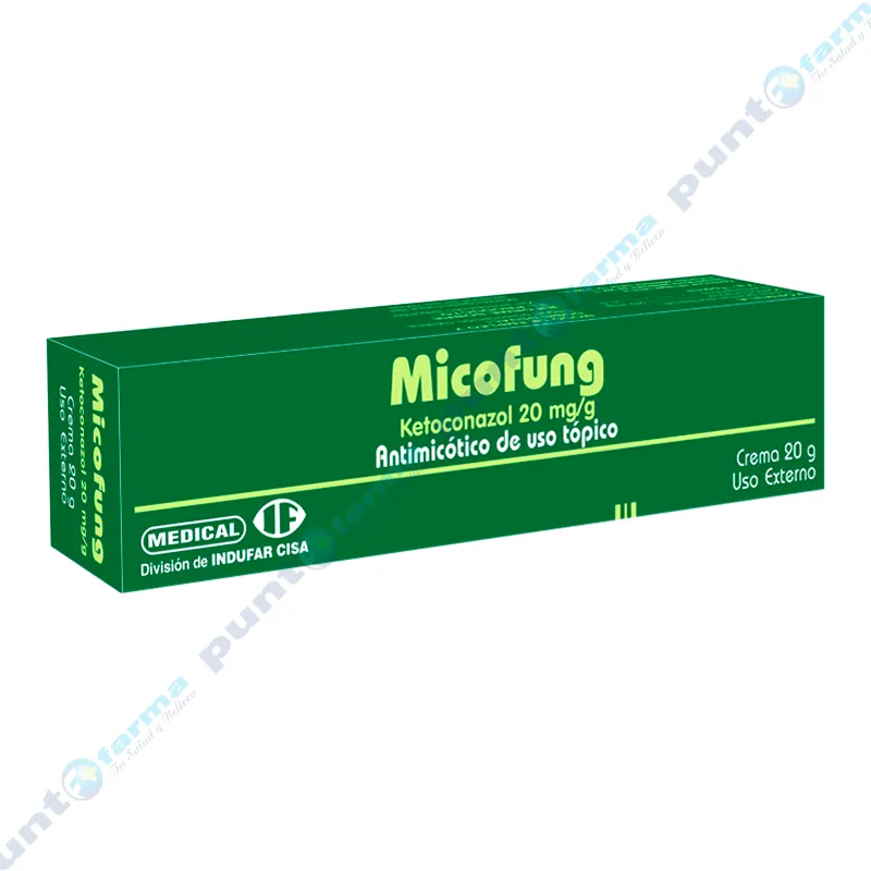 Micofung Ketoconazol 20 mg - Pomo x 20 gr.
