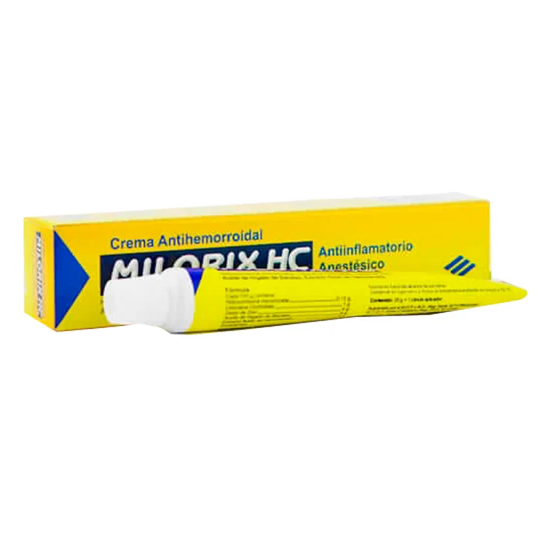Milorix HC Crema Antihemorroidal - Pomo de 20 g + 1 aplicador