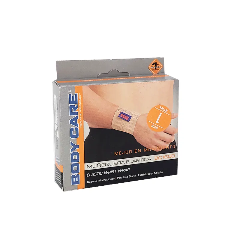 Muñequera Elastica BC1600 Body Care - Talle L.