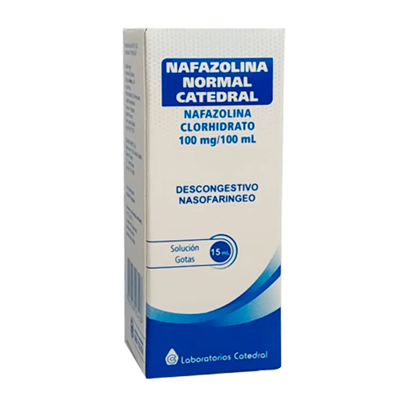 Nafazolina Normal Clorhidrato 100mg/100 mL - Solucion Gotas 15 mL