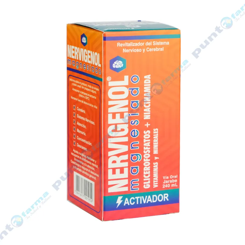 Nervigenol Magnesiado - Frasco de 240 mL