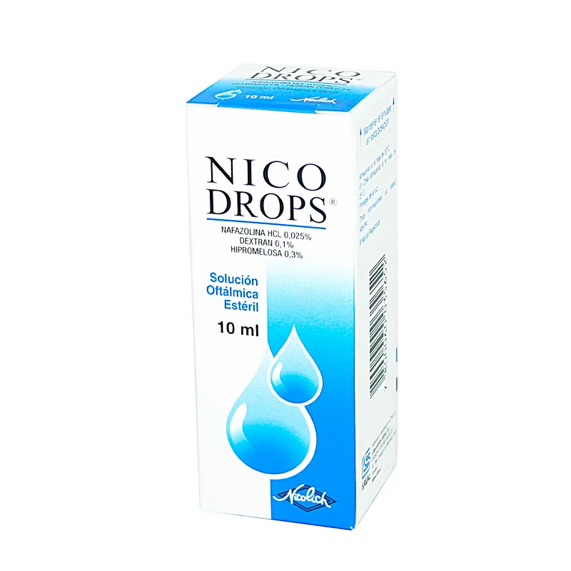 Nicodrosp Solucón Oftalmica - 10 mL.