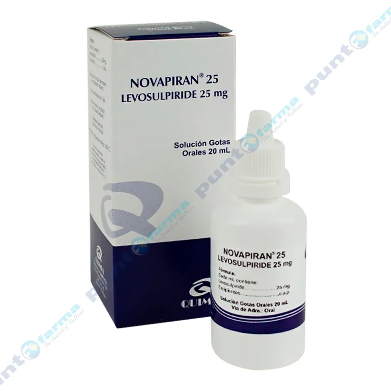 Novapiran 25 Levosulpiride 25 mg - 20mL
