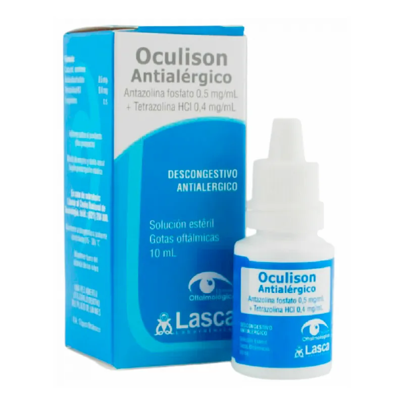 Oculison Antialérgico Antazolina Fosfato 0,5 mg/mL - Gotas Oftálmicas 10 mL