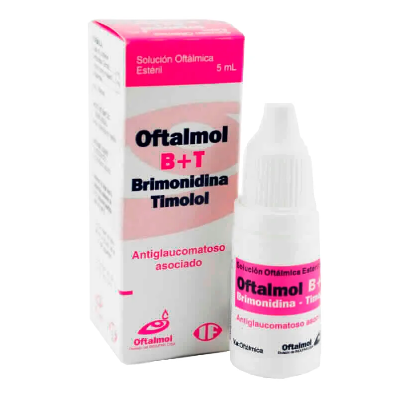 Oftalmol B+T Brimonidina Timolol Gotas - 5 mL