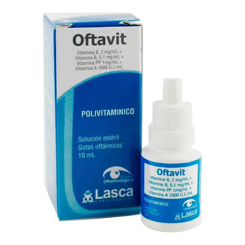 Oftavit Polivitaminico - Gotas oftálmicas 10mL