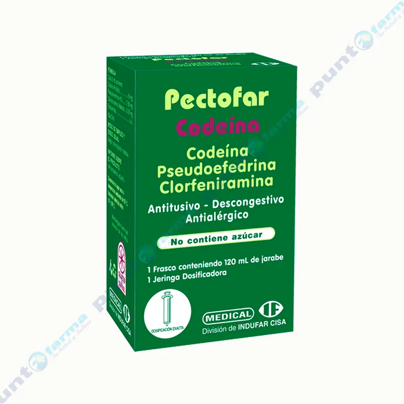 Pectofar Codeína - Contine 120 mL.