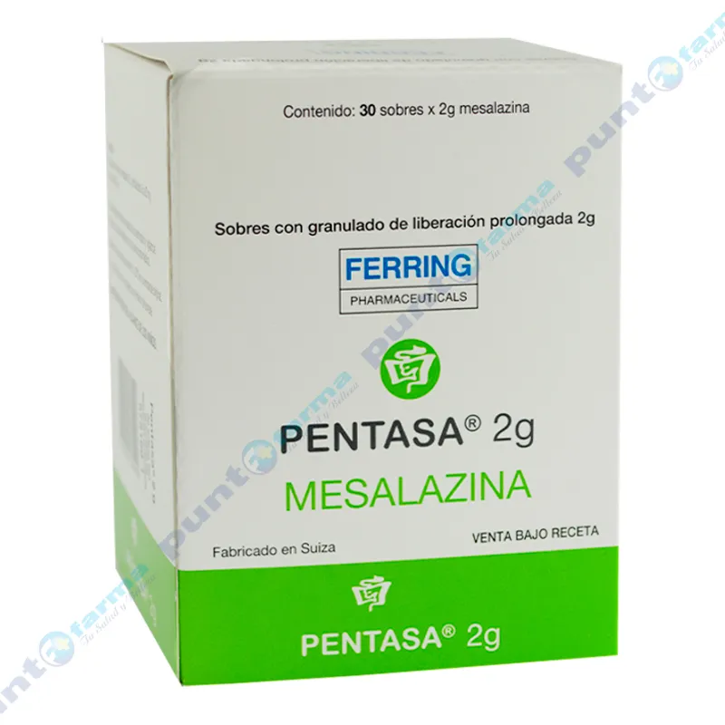 Pentasa 2g Mesalazina - Caja de 30 sobres