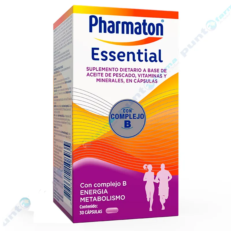 Pharmaton Essential - Frasco de 30 cápsulas