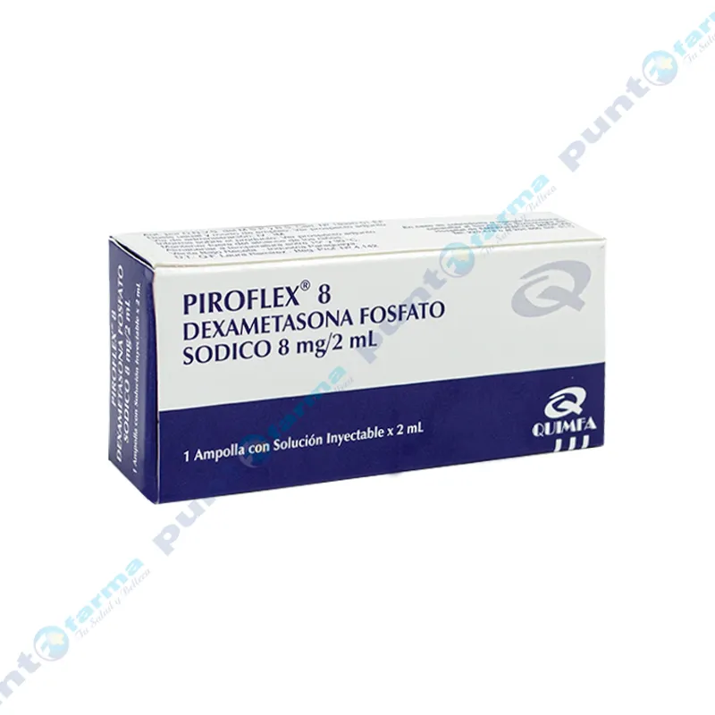 Piroflex Dexametasona Fosfato - Caja de 1 ampolla Solucion Inyectable