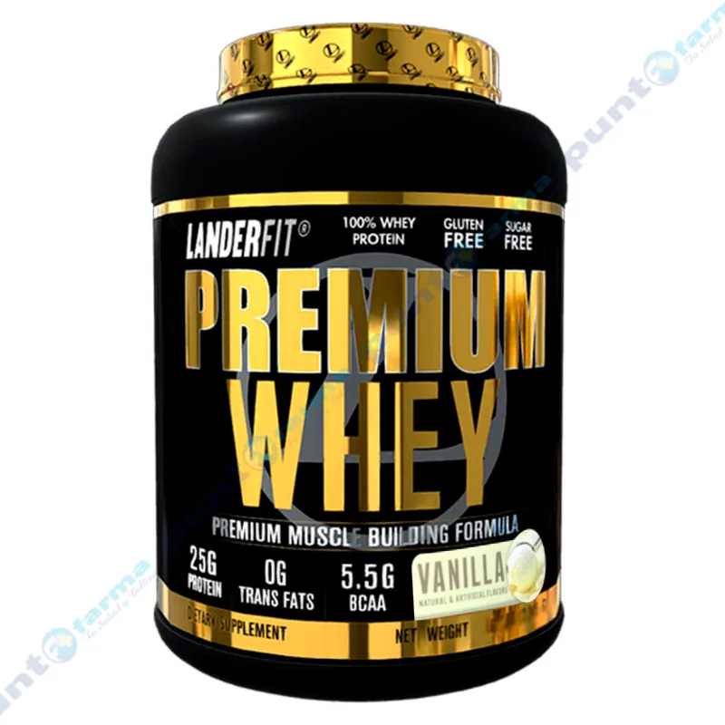 Premium Whey Vainilla Landerfit - Cont.907g