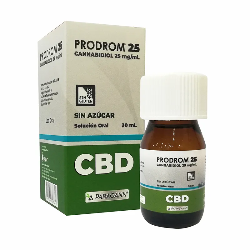 Prodrom Cannabidiol Solucion Oral 25mg - 30 mL