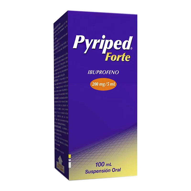 Pyriped Forte Ibuprofeno Mintlab - Suspensión Oral 100 mL.