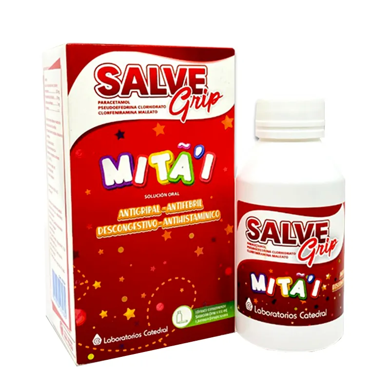 Salve Grip Mitai Paracetamol - Cont. 100 mL