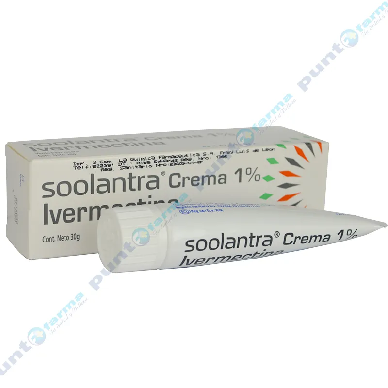 Soolantra Ivermectina Crema 1% - Pomo x 30 gr