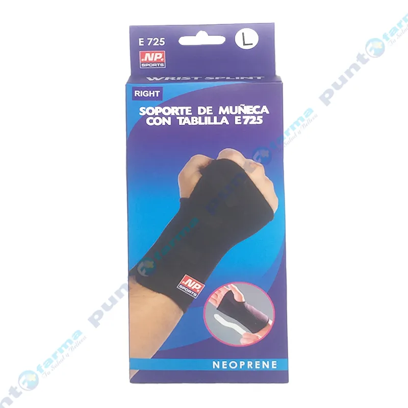 Soporte de Muñeca con Tablilla E725 Talle L