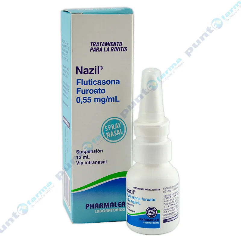 Nazil Fluticasona Furoato 0,55 mg/mL - Spray Nasal- 12 mL